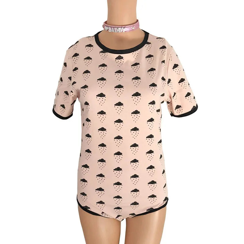 Assorted Printed Snap Rompers