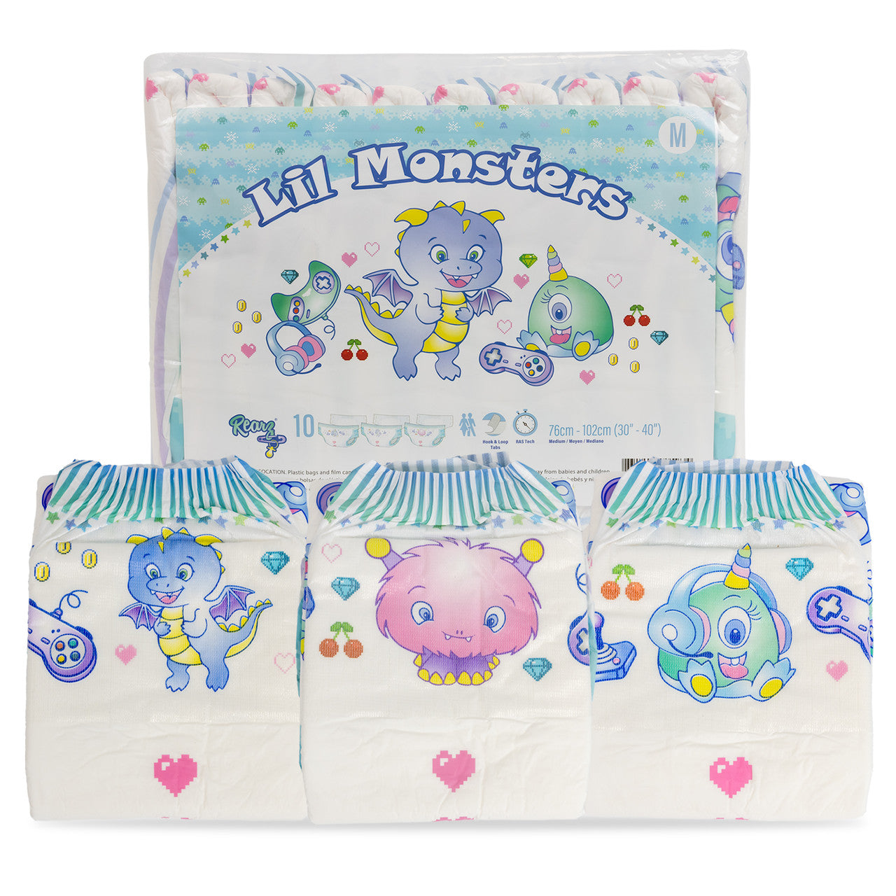 Rearz Lil Monster Nappies