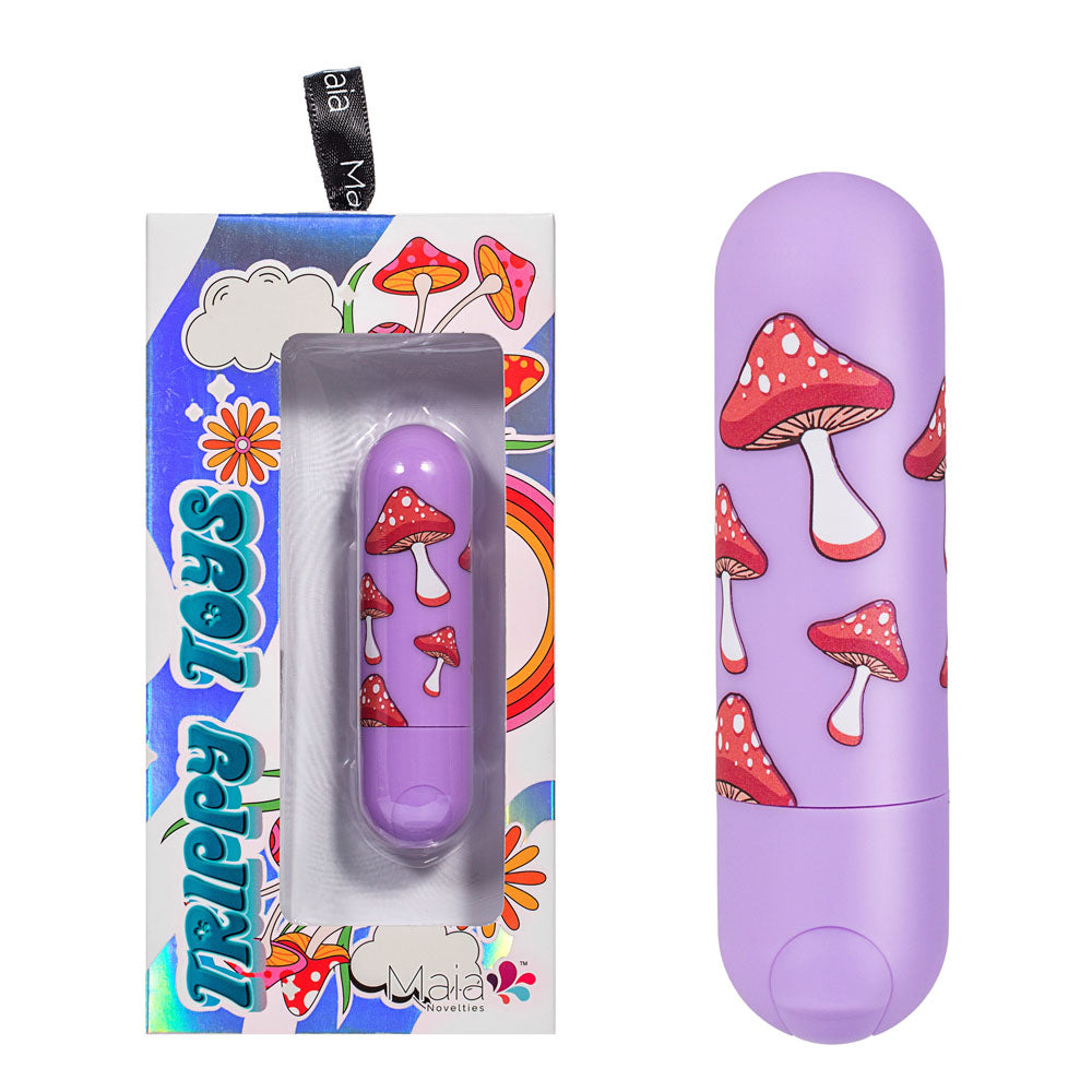 Maia JESSI Trippy - Lavender 7.6 cm USB Rechargeable Bullet