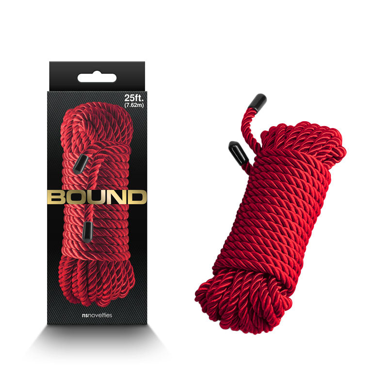 Bound Rope - Red - 7.6 metre length