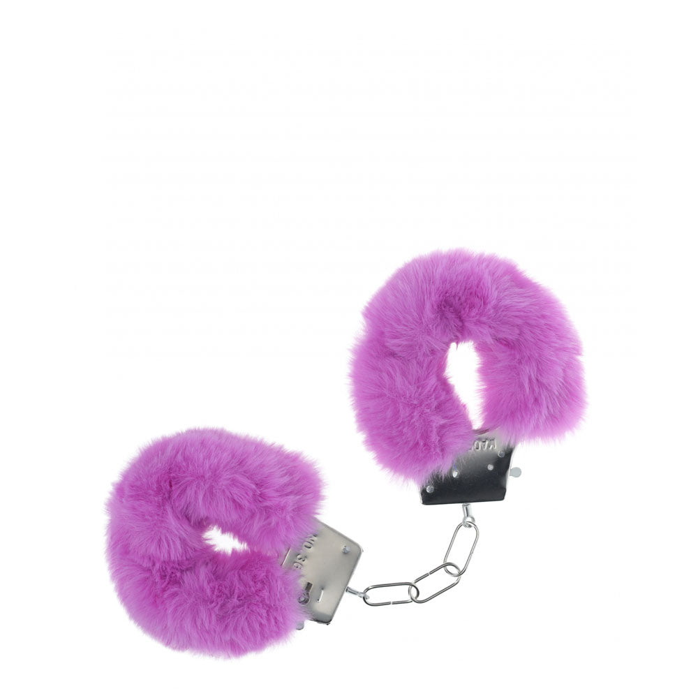 OUCH! Classic Fluffy Cuffs -Purple Restraints