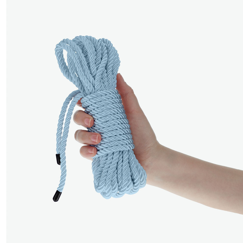 OUCH! 10M - Powder Blue Nylon Bondage Rope