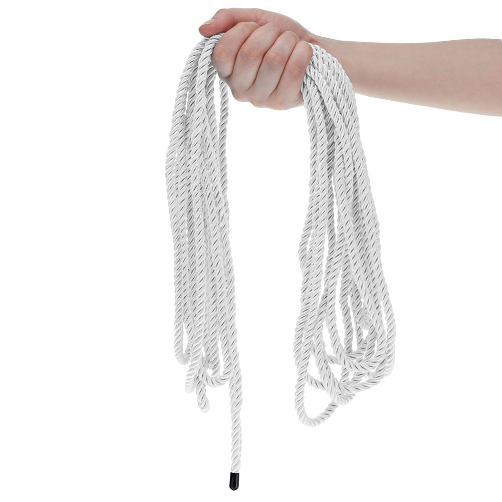 OUCH! 10M - Silver Nylon Bondage Rope