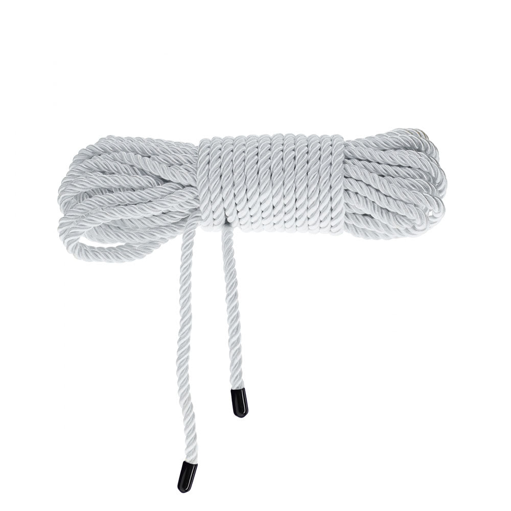 OUCH! 10M - Silver Nylon Bondage Rope