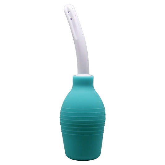 MR PLAY Anal Douche - Aqua/White Unisex Douche - 310 ml Capacity