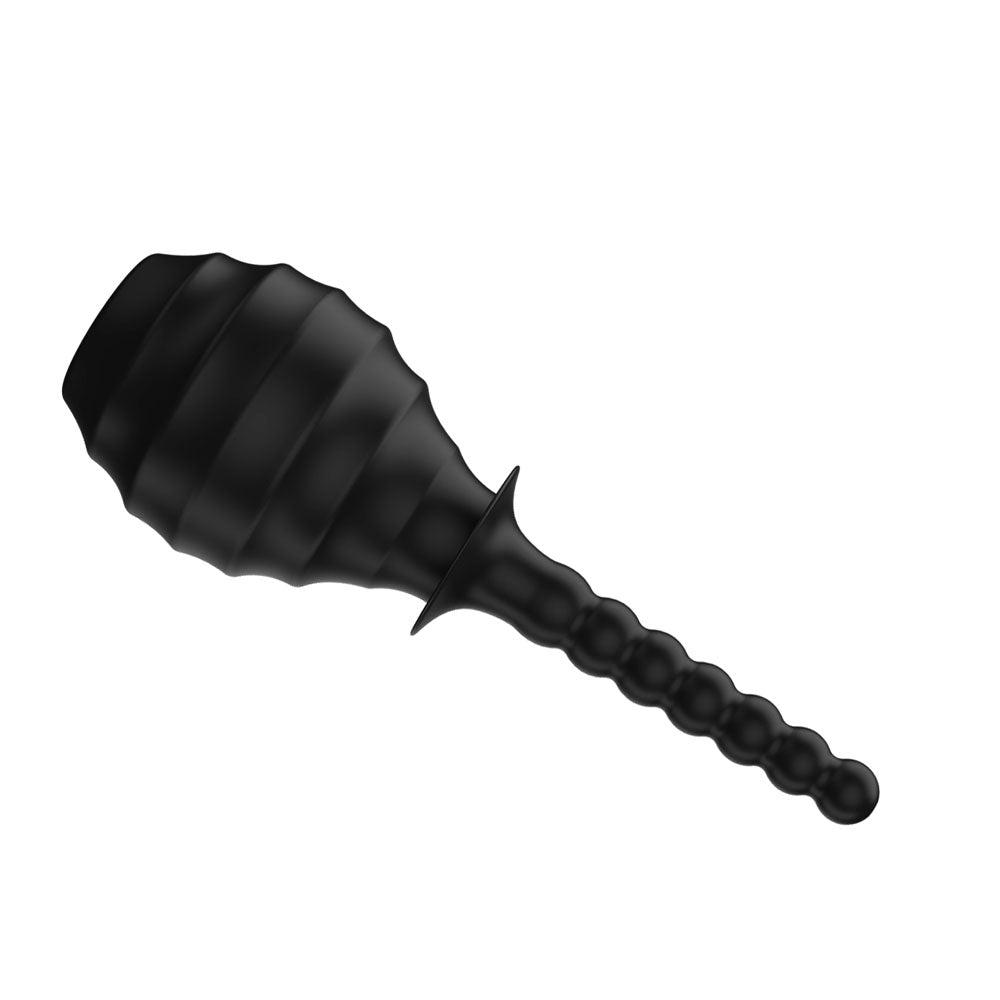 MR PLAY Anal Douche M7 - Black unisex- 330 ml Capacity