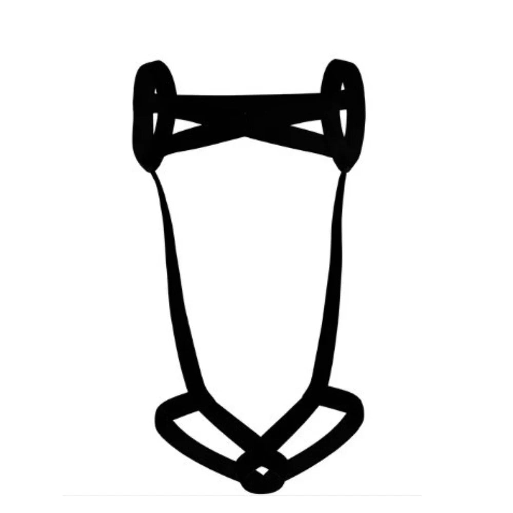 Male Bondage Set Harness Elastic Lingerie Chest Cage Straps with Hollow Out Belts