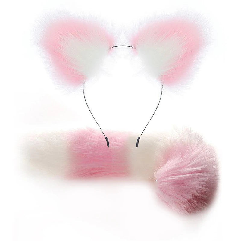 Fluffy Ears & Tail Set