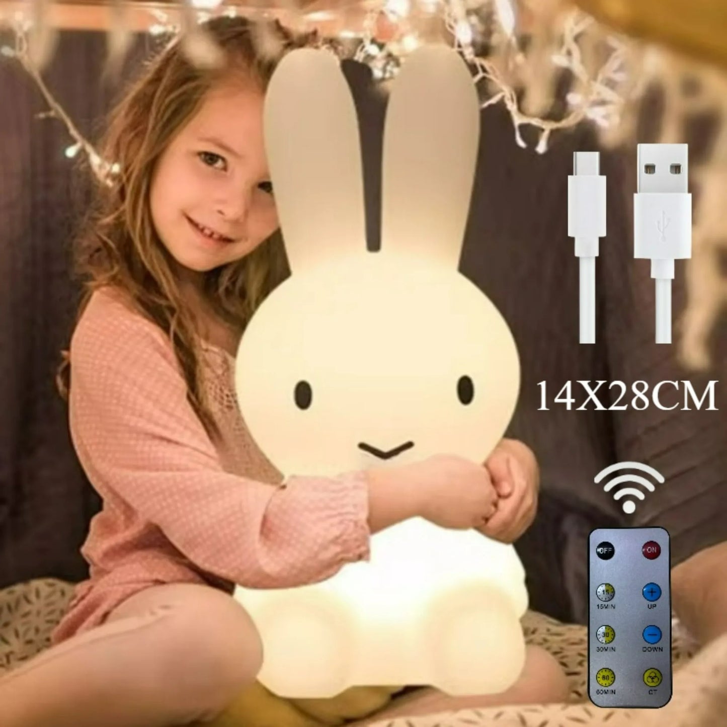 Cute Dimming Assorted Lights with Remote Control