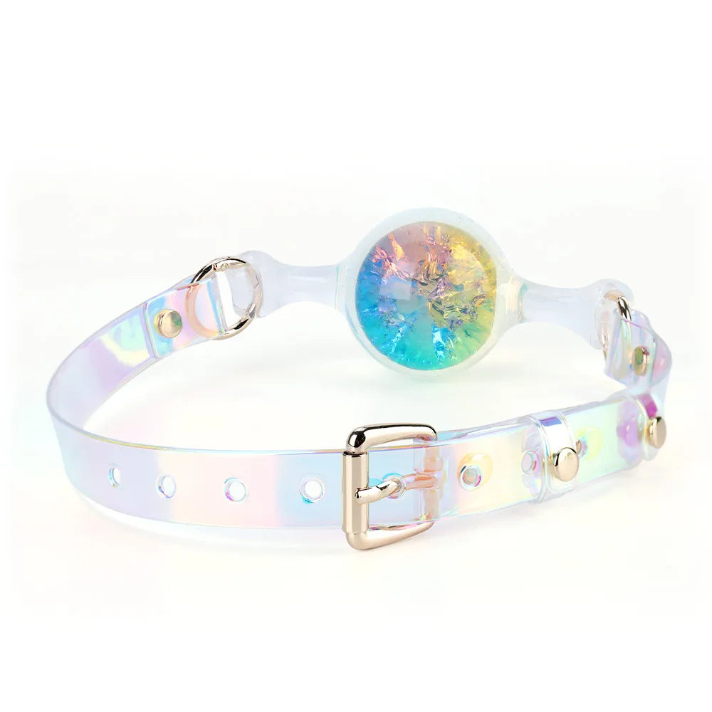 Crystal Mouth Plug Opening Ball Gag