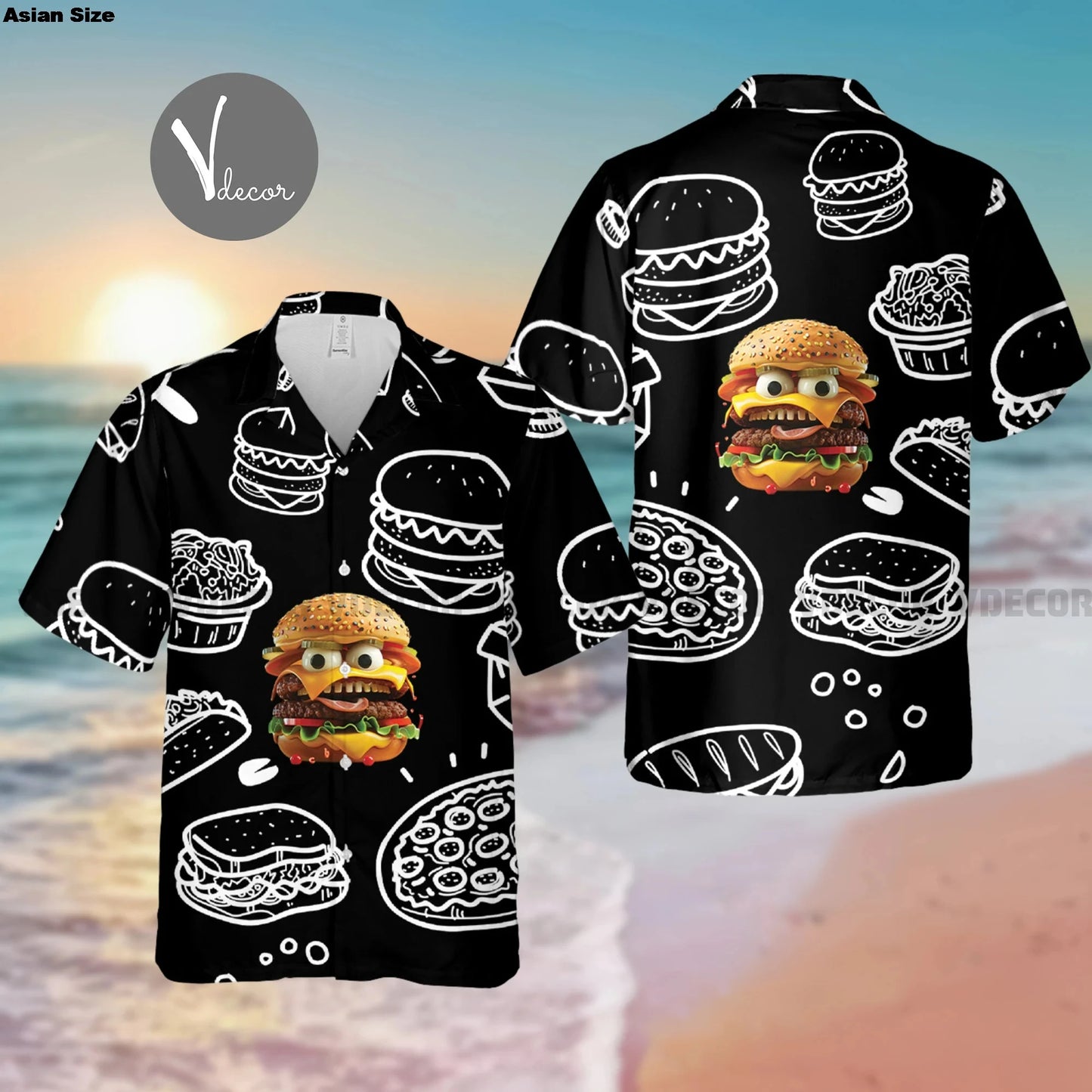 Men's Shirt Casual Short Sleeve Pattern Print 3d Hawaii Shirt