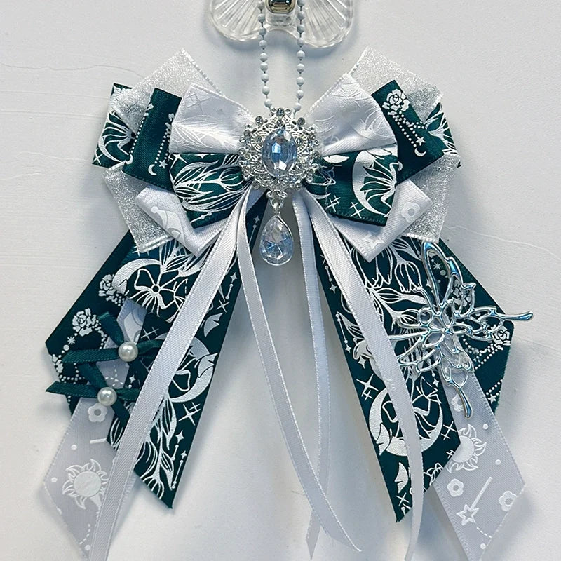 Bow Decoration Anime Pendant DIY Decoration Keychain