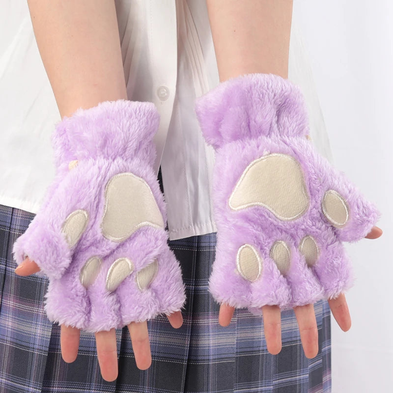 Cartoon Cat Claw Gloves