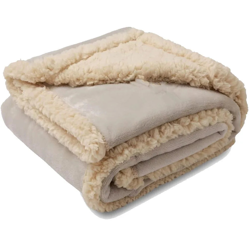 Winter Warm Thickened King Size Blanket 100% Waterproof and Stain Resistant