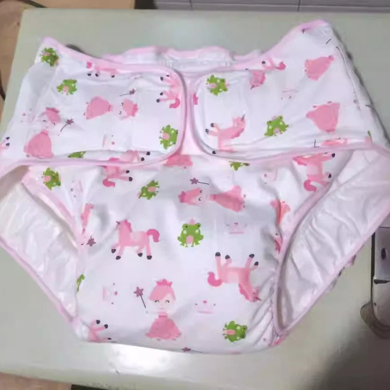 ABDL Adult Thick Absorbent Cotton Diaper Pants