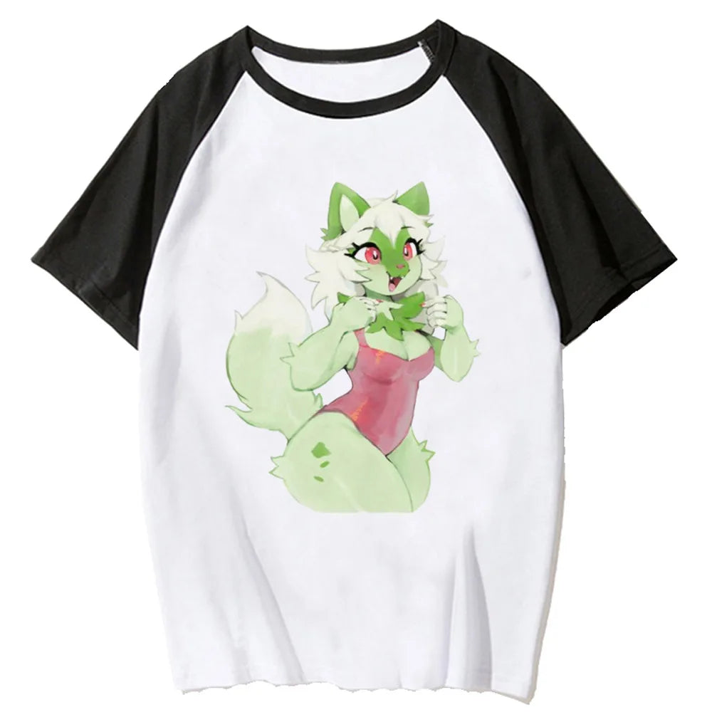 Furry Tee Streetwear Comic Funny Top