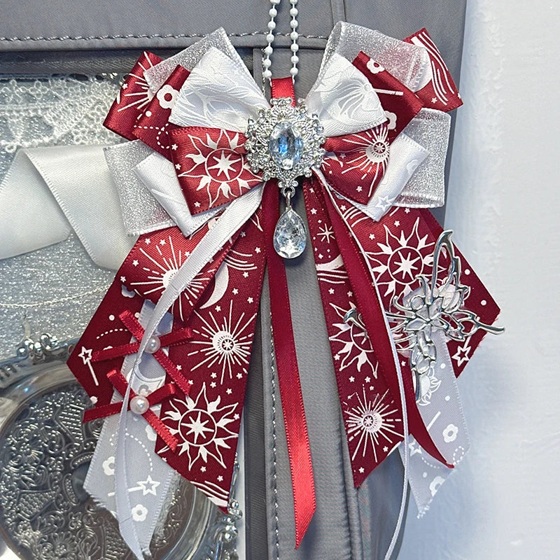 Bow Decoration Anime Pendant DIY Decoration Keychain