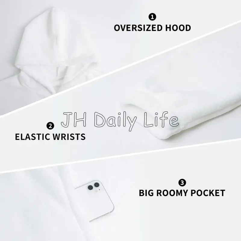 Penguin Wearable Flannel Blanket Hoodie Oversized Hooded Blanket Soft Pullover Sweatshirt Fleece Sherpa Blankets with Pockets
