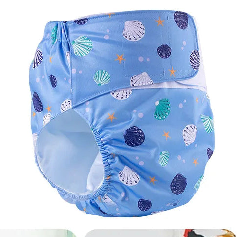 2PCS Adult Cloth Diaper Pants Reusable