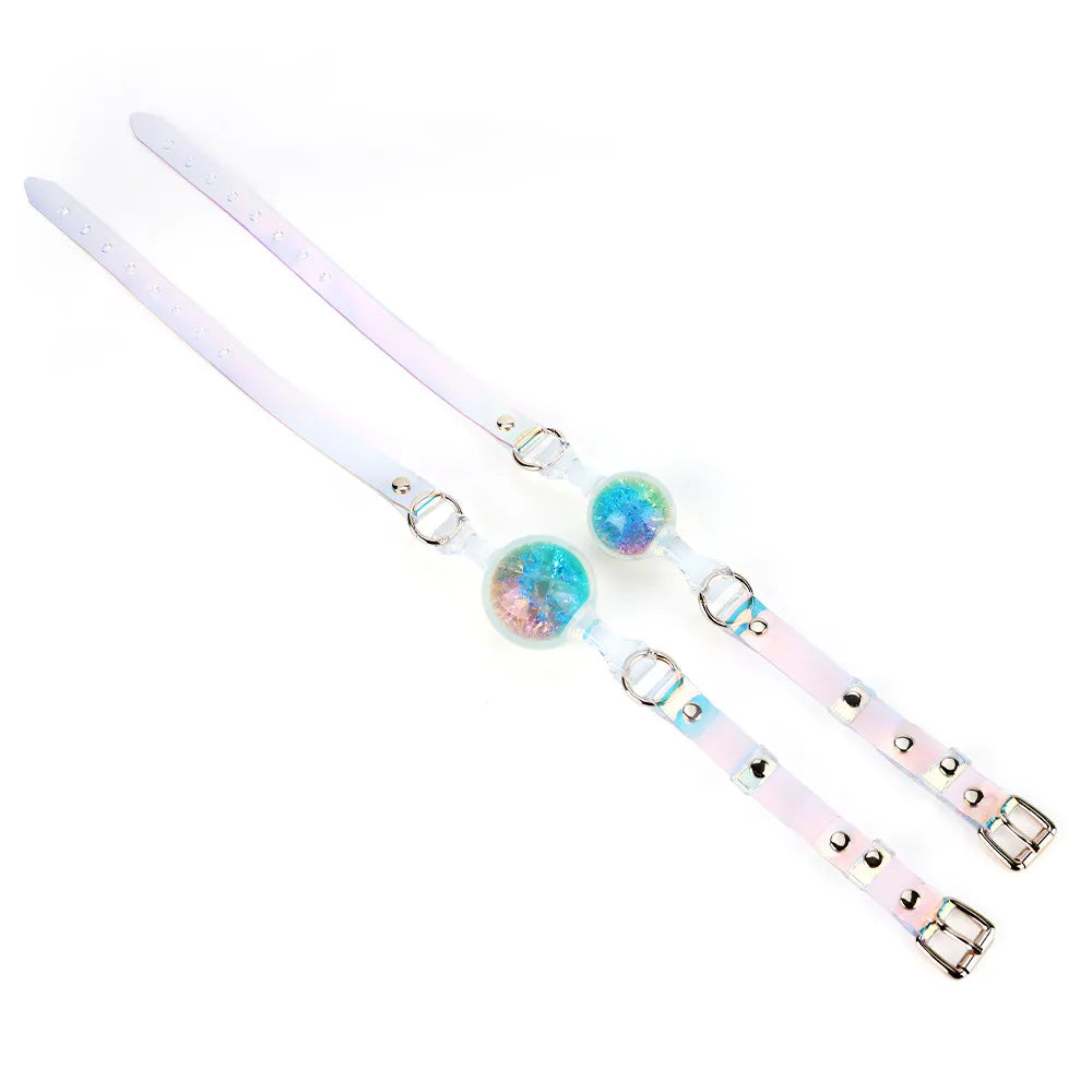 Crystal Mouth Plug Opening Ball Gag