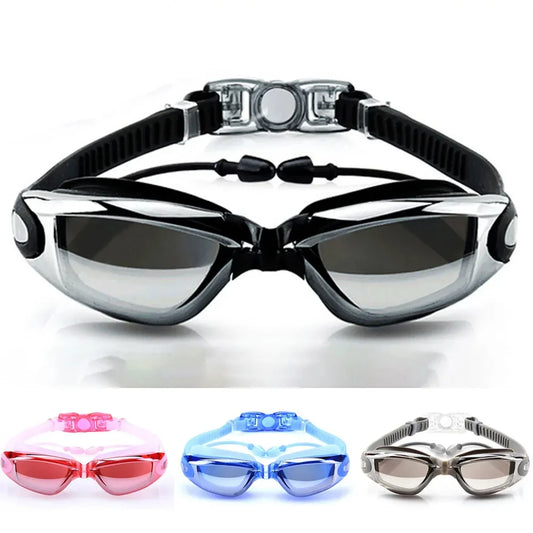 Swimming Goggles Adult Pool Glasses Anti Fog UV Protection Optical Waterproof