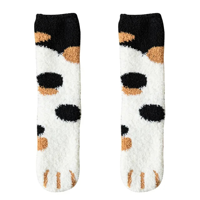 Kawaii Cartoon White Socks
