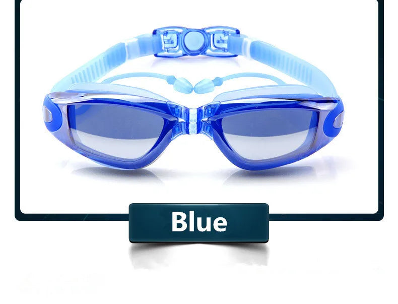 Swimming Goggles Adult Pool Glasses Anti Fog UV Protection Optical Waterproof