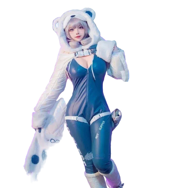 Anime Game NIKKE Neve Cosplay Costume The Goddess Of Victory Jumpsuit