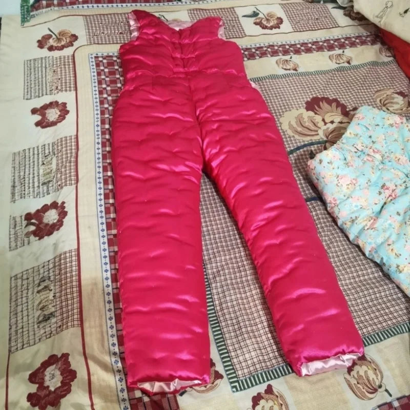 Filled Cotton Puffy Warm ABDL Rompers Handmade