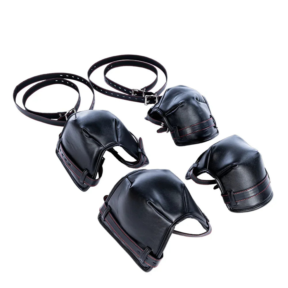SM Dog Bondage Kits with Fetish Slave Elbow Knee Restrain Crawl Protective Gear for Couple Adult Games Erotic Sex Toys