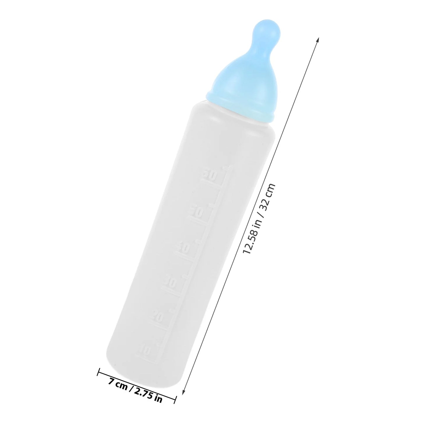 Jumbo Plastic Bottle Prop Giant Fake Milk Bottle For Costume Party Carnival Halloween Prank Fun