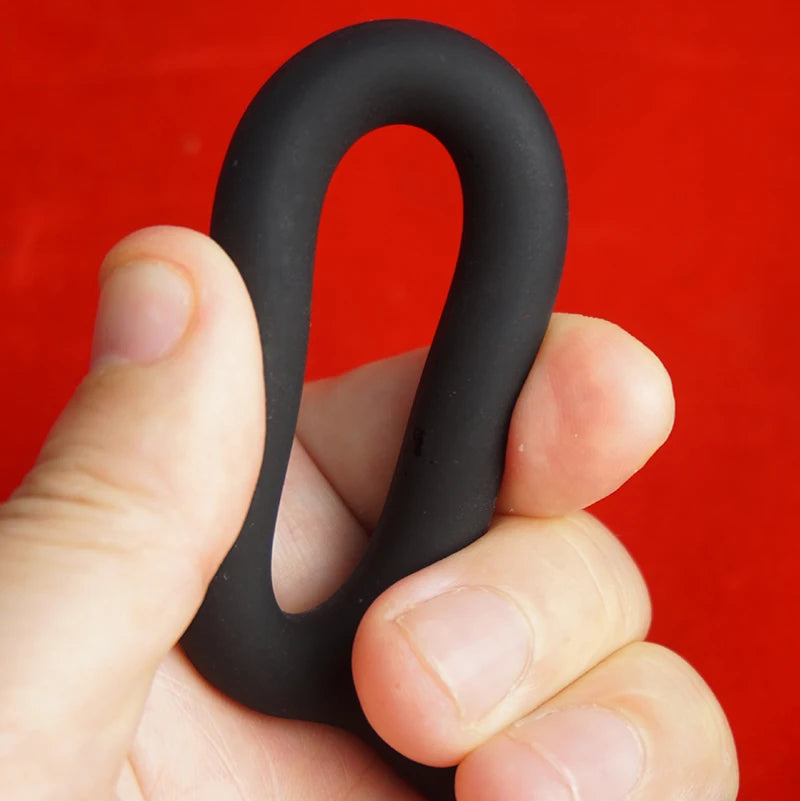 Silicone Anal Beads with Silicone Huge Anal Balls