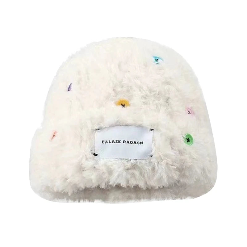 Bear Hat With Furry Ears