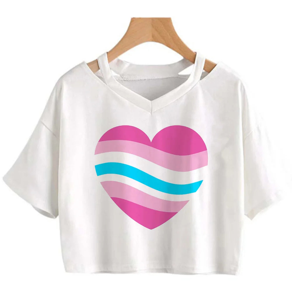 Femboy 90s vintage aesthetic crop top streetwear  2000s aesthetic tshirt