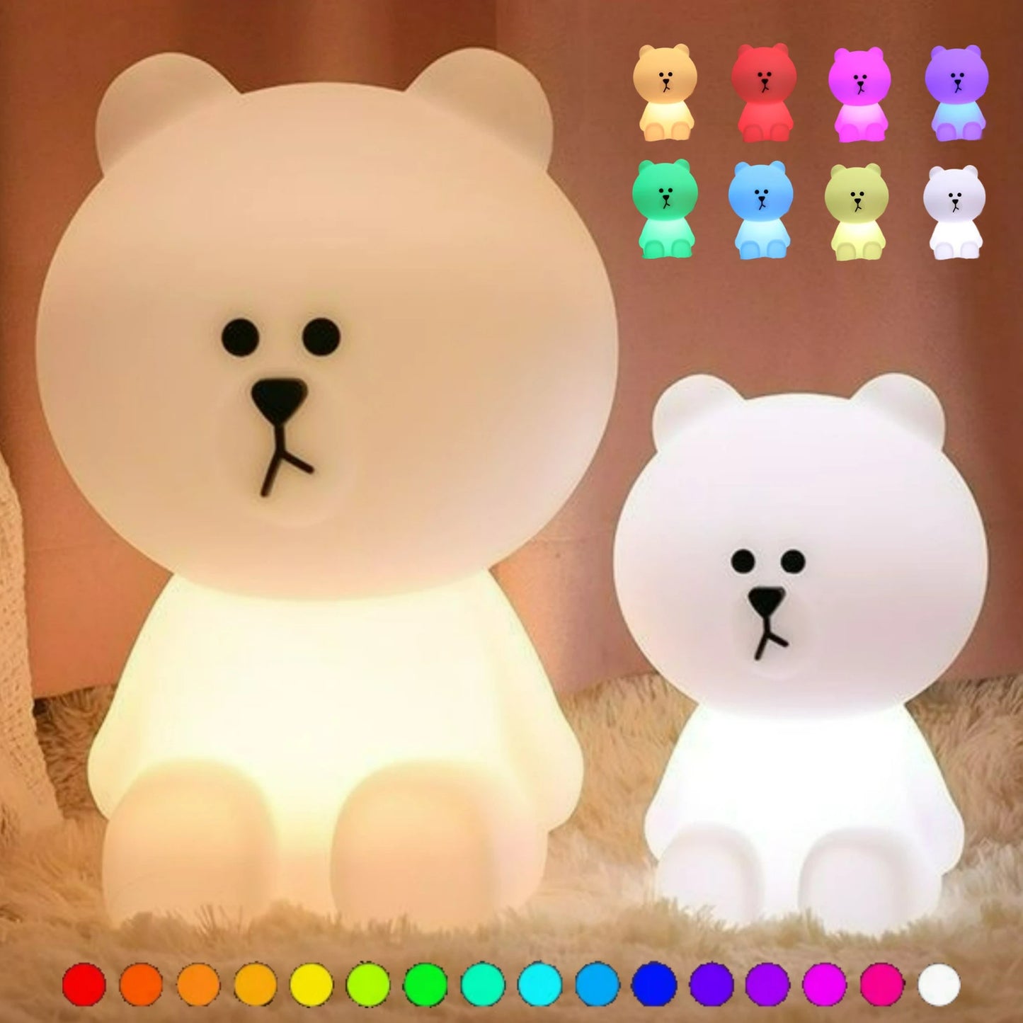 Cute Dimming Assorted Lights with Remote Control