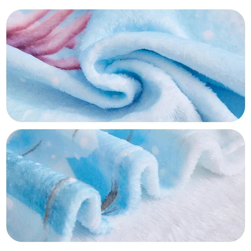 G-Gabbys D-Dollhouse Flannel Blanket Sofa Winter Lovely Warm Bed Fleece Custom Fluffy Soft Blankets Microfiber Bedding Kids Gift