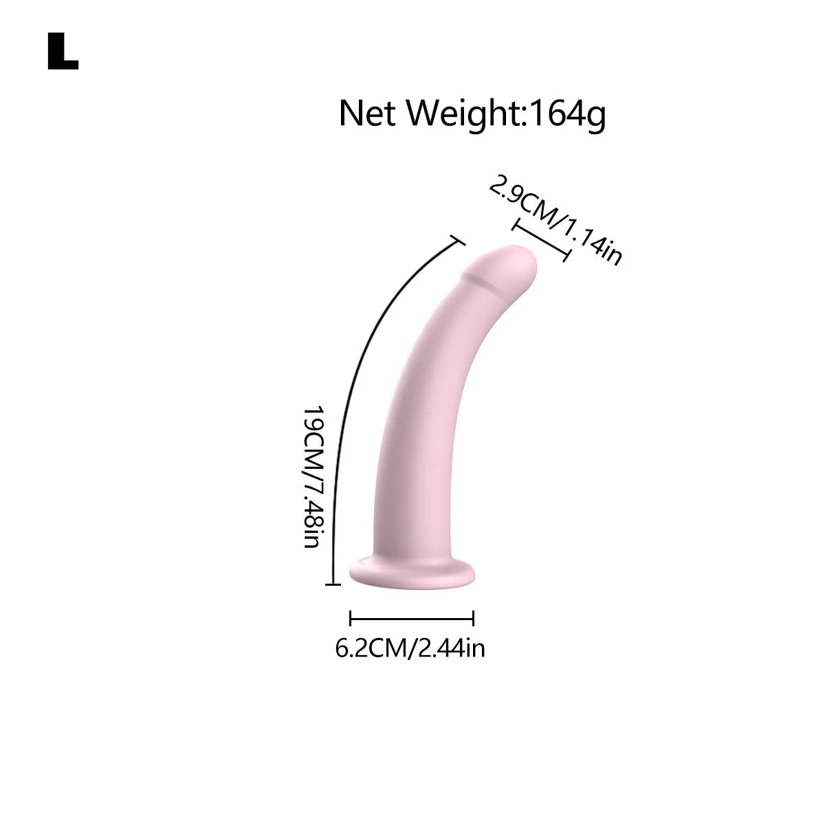 Adjustable Silicone Strap On Dildo Harness Set S M L
