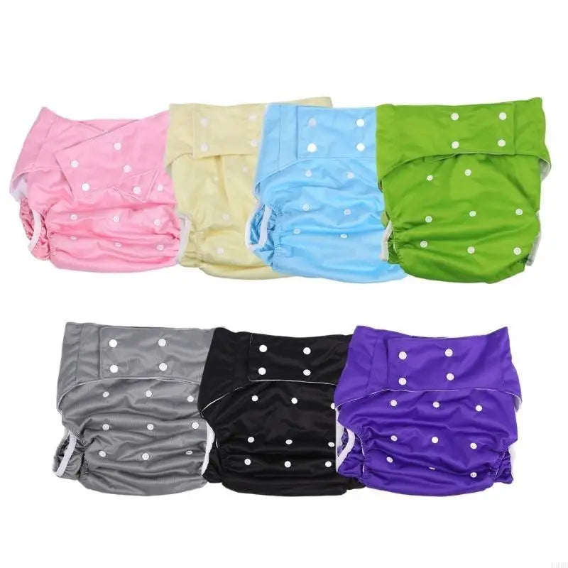 Adult Diaper Cover Washable Incontinence Underwear Waterproofs Underwear Unisex