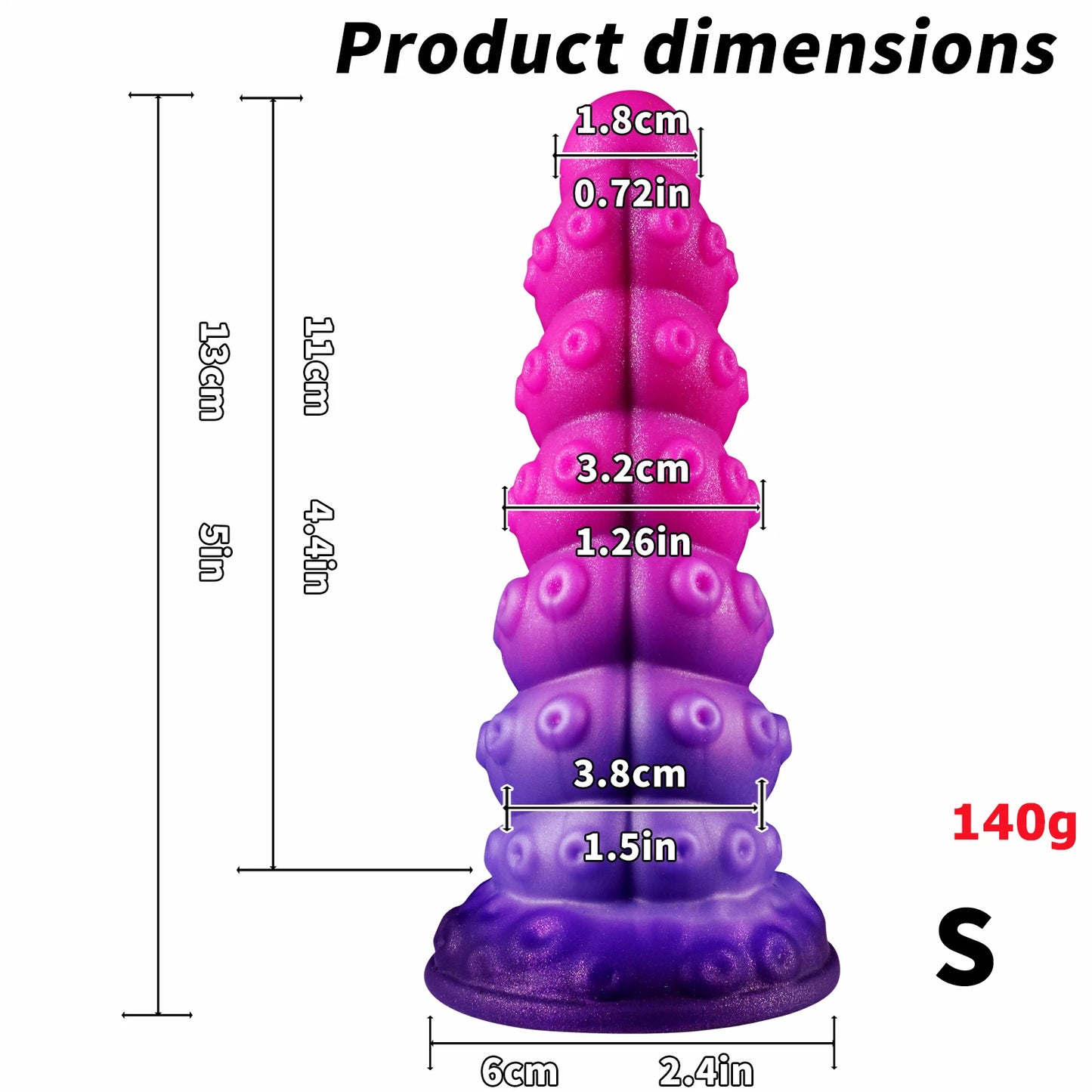Octopus Tentacle Butt Plug Dildo Adult 18+ Sex Product