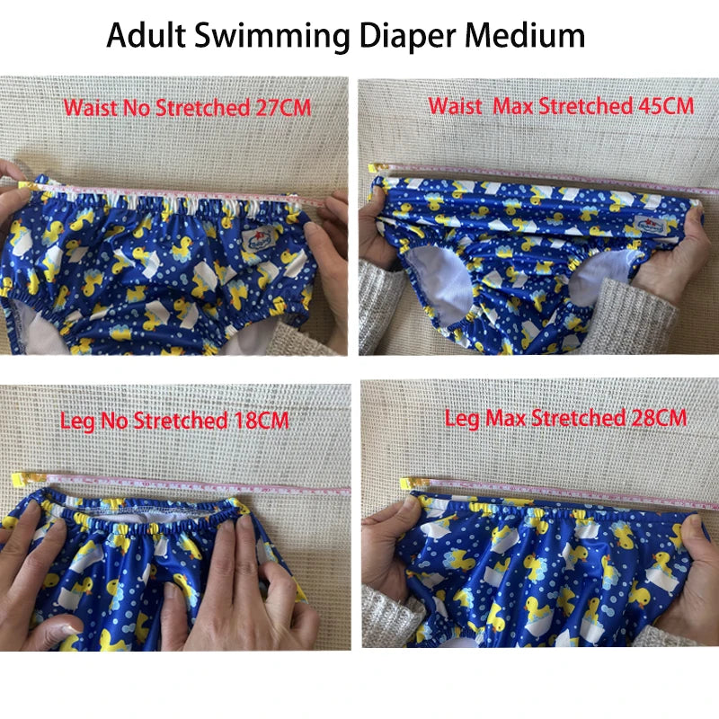 Medium Size Adult Swimming Diapers