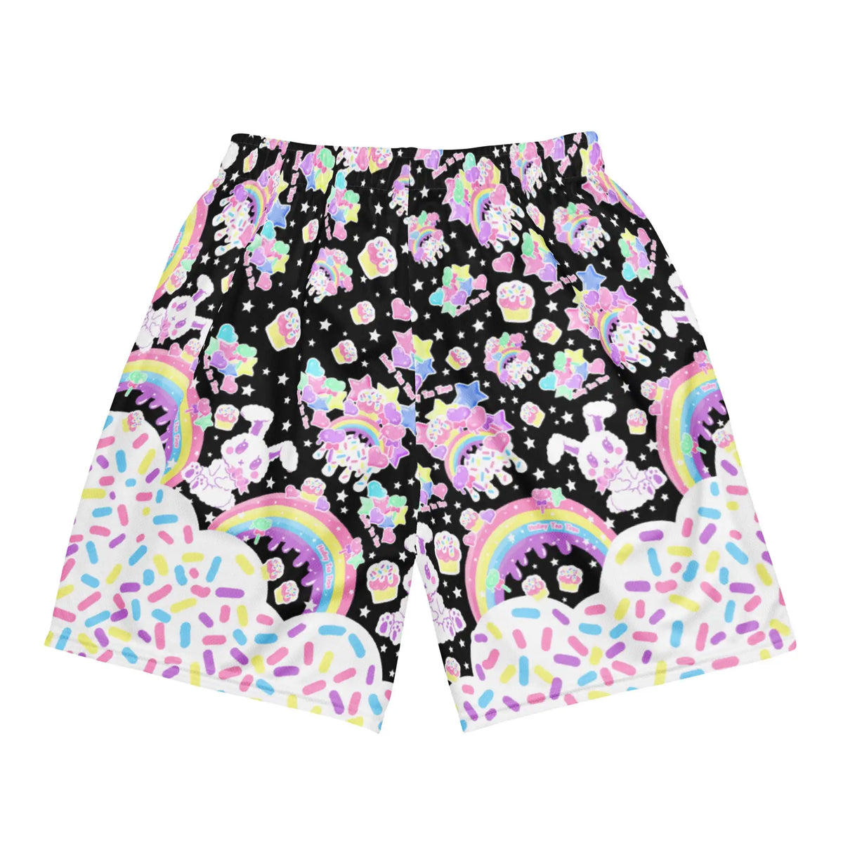 Summer Dream Sweetheart Cake Retro Cosplay Shorts Oversized 3D Printed Quick-drying Beach Pants Unisex