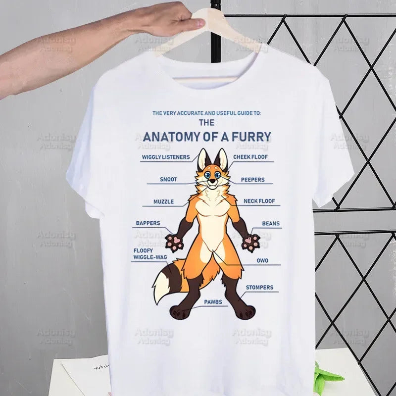 Furry Summer Print Tshirt