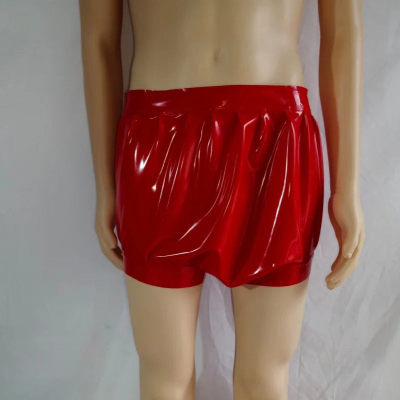 UNISEX Latex Underwear High Waist Latex Panites