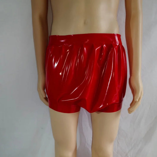 UNISEX Latex Underwear High Waist Latex Panites