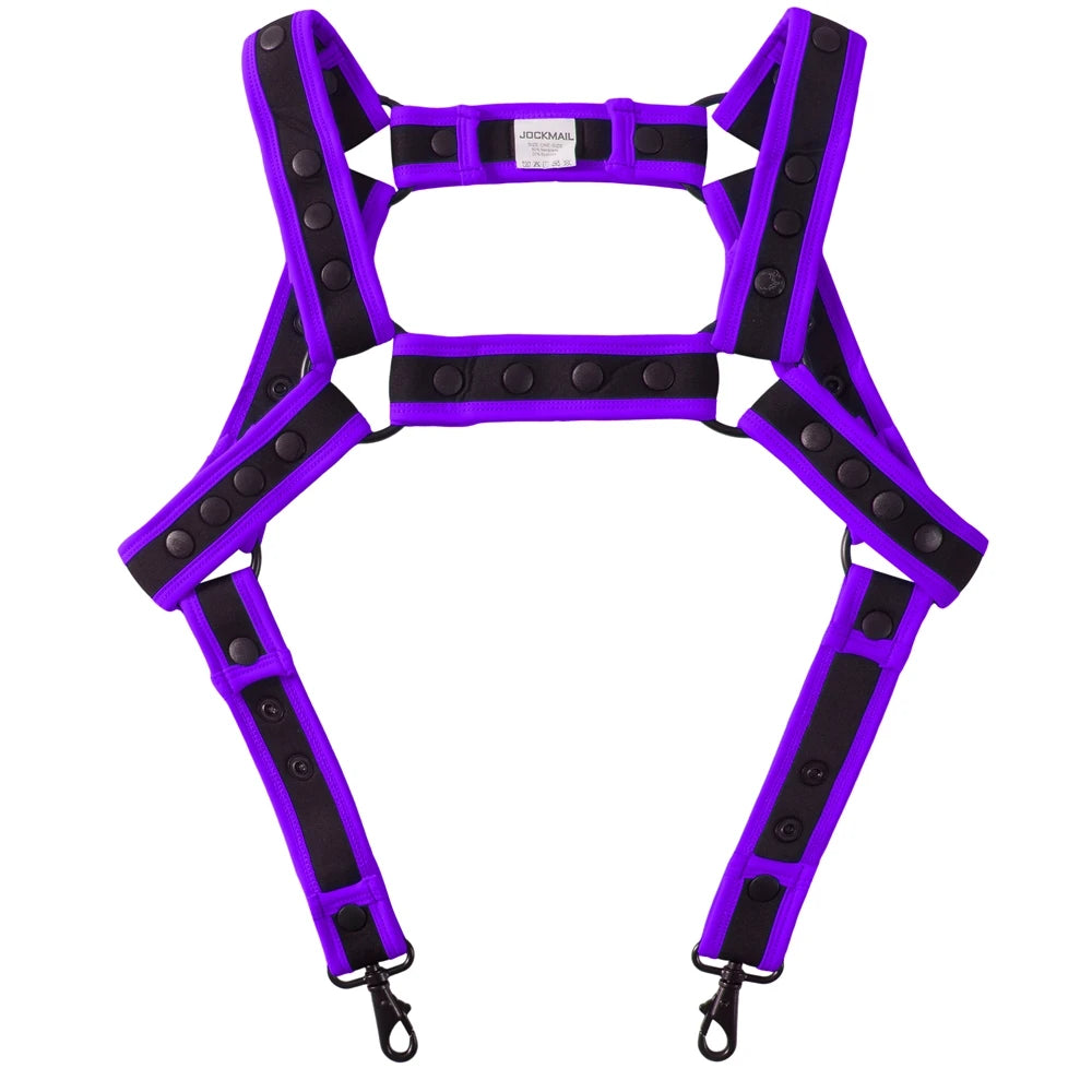 Men's Shoulder Strap Metal One-piece Hanging Buckle Jockstrap