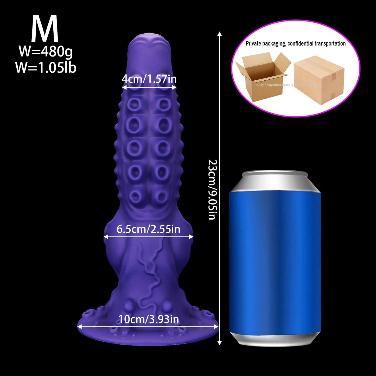 4 size Alien Tentacle Dildo Large Anal Plug Dilatator anal Butt Plug Suction Cup Anal Stimulation butplug Sex Toys for women men