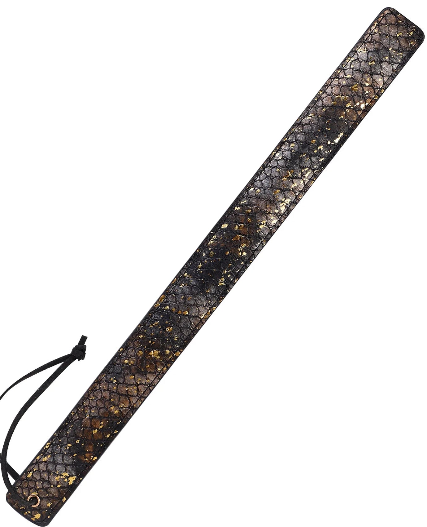 PU Leather Spanking Paddle for Couples, Bondage Paddle with Dragon Scale Pattern