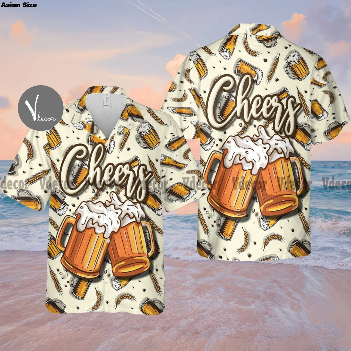 Men's Shirt Casual Short Sleeve Pattern Print 3d Hawaii Shirt
