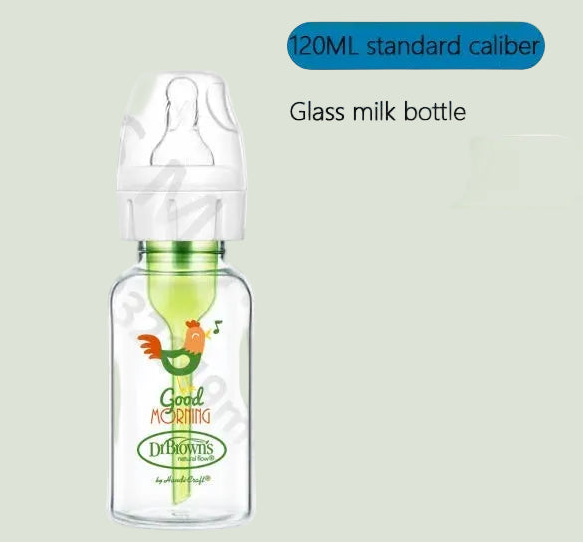 Dr. Brown's Glass ABDL bottle/Anti-colic/Glass bottle/standard caliber/120ML 250ML