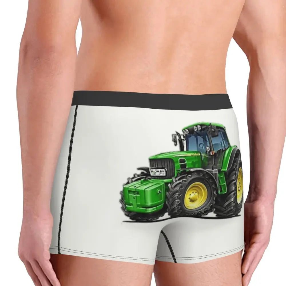 Custom Tractor Boxers Shorts  Briefs Underwear